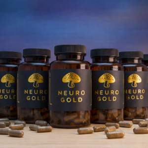 neuro gold mushroom capsules
